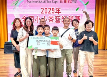 ▲瑞里國小陳佳維及林沐蓁榮獲第一名