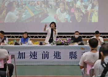▲縣長張麗善宣示打造全齡城市。(圖/雲林縣政府提供)