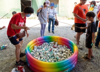 ▲活動現場展售在地米食與雜糧產品，吸引民眾體驗食農教育，感受嘉義農業的多元魅力。（圖／嘉義縣政府提供）