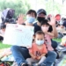 ▲爸爸媽媽們個個開心帶著家中寶貝來參與活動。(圖/嘉義市政府提供)
