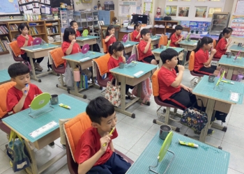 ▲梅北國小全方位執行校園口腔保健。（圖/嘉義縣政府提供）