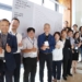 ▲黃敏惠市長(左六)出席「第18屆中華民國傑出建築師作品展」，並親自向郭俊沛建築師(左五)道賀。(圖/嘉義市政府提供)