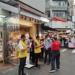 ▲重視降低火災等災害發生率，嘉義市政府消防局前進文化路商圈宣導。(圖/嘉義市政府提供)