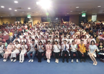 ▲社團法人嘉義市護理師護士公會今(6)日在衛生福利部嘉義醫院舉辦「國際護師節慶祝活動」。(圖/嘉義市政府提供)