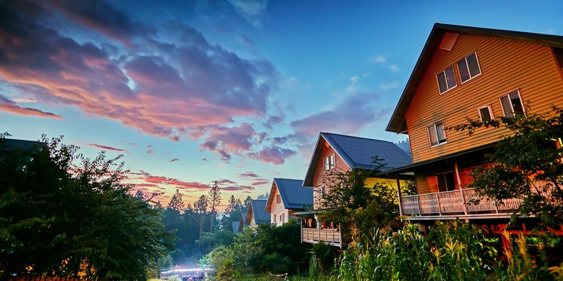 ▲得恩亞納永久屋聚落。（圖/嘉義縣政府提供）