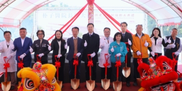 ▲朴子醫院六腳住宿式長照機構興建工程動土。（圖/嘉義縣政府提供）