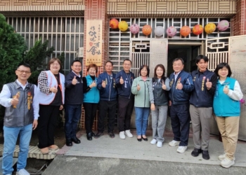 ▲新港鄉月眉社區老人食堂正式啟用。（圖/嘉義縣政府提供）