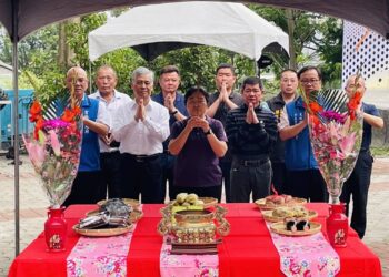 ▲以「伯公祭儀」為桐花祭開幕，不僅傳承客家人堅毅不饒的文化精神，也祈求天地持續對台灣土地山林的眷顧。(圖/雲林縣政府提供)