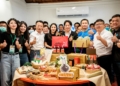 ▲副總統賴清德視察嘉義縣地方創生推動成果，受到青年團隊熱烈歡迎。(圖/嘉義縣政府提供)
