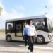 ▲縣長張麗善體驗自動車。(圖/雲林縣政府提供)