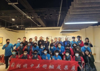 ▲藝星人-2024莿桐國中美術班成果展今開幕 歡迎民眾踴躍參觀。(圖/雲林縣政府提供)