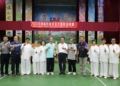 ▲縣長盃太極拳錦標賽優勝選手，獲縣長翁章梁頒獎表揚。(圖/嘉義縣政府提供)
