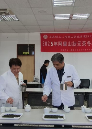 ▲頭等獎茶品外觀勻整、香氣清雅，呈現阿里山冬茶甘甜細緻風味。（圖／嘉義縣政府提供）