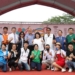 ▲嘉義市長黃敏惠與創世基金會攜手合作，在彌陀夜市廣場舉辦了「LOVE 善 HOUSE」親子園遊會，以支持嘉義新院的建設。(圖/嘉義市政府提供)