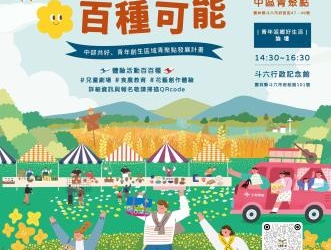 ▲「回鄉生活的百種可能」聚市集活動海報。(圖/雲林縣政府提供)