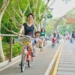 ▲「來嘉BIKE訪」環潭自行車於5月25日熱血登場，邀請民眾一同騎鐵馬暢遊藍潭湖畔。(圖/嘉義市政府提供)
