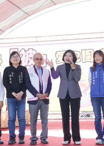 ▲雲林家扶歲末園遊會登場， 縣長張麗善鼓勵民眾用行動守護弱勢家庭、讓愛永續循環。(圖/雲林縣政府提供)