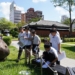 ▲「定向森旅行」探索活動帶領學生們在檜意森活村與北門車站中，以遊戲中實際探索學習。(圖/嘉義市政府提供)
