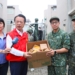▲嘉義縣長翁章梁代表縣民，向國軍表達感謝。（圖/嘉義縣政府提供）