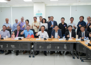 ▲美州議會領袖團拜會亞創中心，促進台、美無人機雙邊合作。（圖/嘉義縣政府提供）