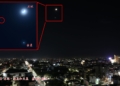 ▲蘭潭國小記錄下嘉義市夜空的啾咪美景。(圖/嘉義市政府提供)