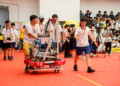 ▲2023年FIRST Robotics Competition機器人季後賽在嘉義縣登場。(圖/嘉義縣政府提供)