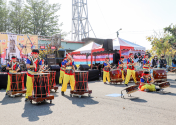 ▲鹿町祭開場表演由在地學校擔綱。(圖/嘉義縣政府提供)