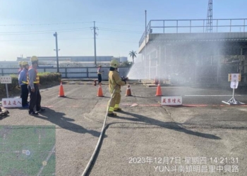 ▲民生安全至上！欣雲天然氣公司災害防救演練 展現專業。(圖/雲林縣政府提供)