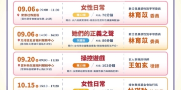 ▲雲林縣性暴力防治主題影展陸續登場，邀請全國民眾共襄盛舉。(圖/雲林縣政府提供)