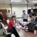 ▲由嘉義市政府消防局為首，組成聯合檢查小組，依序前往轄內高風險場所進仔細查驗。(圖/嘉義市政府提供)