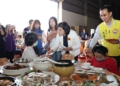 ▲縣長張麗善與希望工場學員圍爐，提前歡慶農曆新年。(圖/雲林縣政府提供)