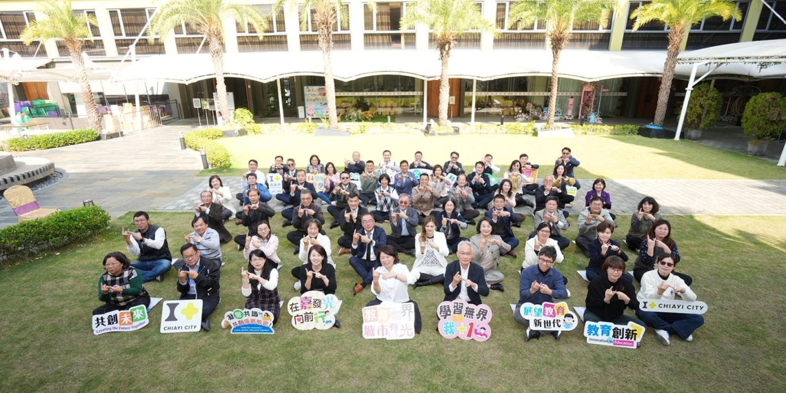 ▲嘉義市政府教育處今（23）日於樂億皇家渡假酒店舉辦「114學年度第2學期公私立國民中小學暨公立幼兒園校（園）長會議」。(圖/嘉義市政府提供)