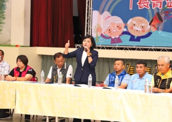 ▲縣長張麗善鼓勵長輩多動多健康。(圖/雲林縣政府提供)