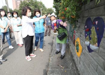▲嘉義市諸羅社區彩繪牆。(圖/嘉義市政府提供)