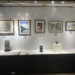 ▲展覽館內陳列各式精緻的國畫與西畫作品,展現豐富的創作風貌。(圖/雲林縣政府提供)