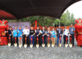 ▲嘉義縣布袋鎮公設民營托嬰中心新建工程，舉行動土奠基典禮。(圖/嘉義縣政府提供)