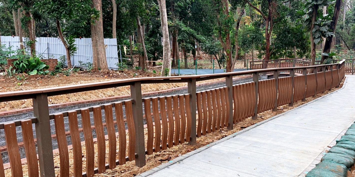 ▲嘉義市「北排水維新支線護岸改建應急工程」，加快水利建設與防洪韌性腳步。(圖/嘉義市政府提供)