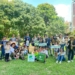 ▲嘉義市環境保護局帶領大、小朋友們來到王田社區走入大自然，學習環保知識。(圖/嘉義市政府提供)
