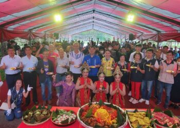 ▲雲林縣政府舉辦歡慶印尼開齋美食節活動，釋放外籍移工朋友的工作壓力。(圖/雲林縣政府提供)