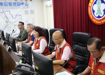 ▲市長黃敏惠今早召開一級開設工作會議。(圖/嘉義市政府提供)