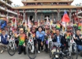 ▲2024關聖帝君百人赤兔鐵馬隊巡境義行 今日朝氣蓬勃啟航。(圖/雲林縣政府提供)