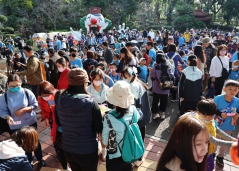 ▲雲林縣113年度國中小快樂天使親子暨師生育樂營 今於古坑劍湖山世界共度美好時光。(圖/雲林縣政府提供)