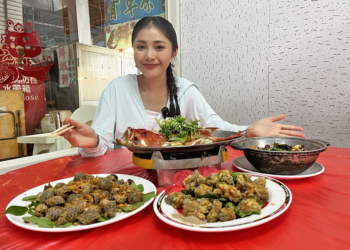 ▲藝人楊淨宇推薦布袋市場代客料理。（圖/嘉義縣政府提供）