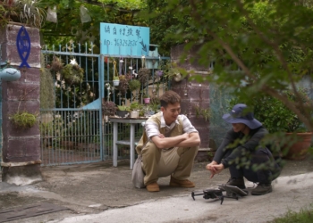 ▲嘉義縣政府協助影視團隊拍攝,《百分之一相對論》於大林鎮完成取景。(圖/嘉義縣政府提供)