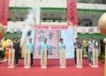 ▲115年全中運執行委員會揭牌。（圖/嘉義縣政府提供）