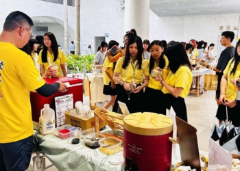 ▲雲林良品進軍臺北校園，學子親近產地認識優質農產與食安觀念。（圖/雲林縣政府提供）