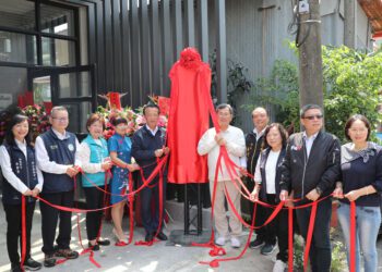 ▲大埔鄉新住民社區服務據點揭牌。(圖/嘉義縣政府提供)