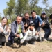 ▲交通部觀光署雲嘉南濱海國家風景區管理處在嘉義布袋高跟鞋教堂園區，種下約500株喬木與灌木。（圖/嘉義縣政府提供）
