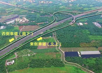 ▲國道3號古坑交流道因南下、北上出口距離逾3公里，造成交通亂象，地方期盼改善。(圖/雲林縣政府提供)