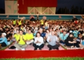 ▲久違的雲門戶外公演，吸引滿滿觀眾入場欣賞。(圖/嘉義市政府提供)